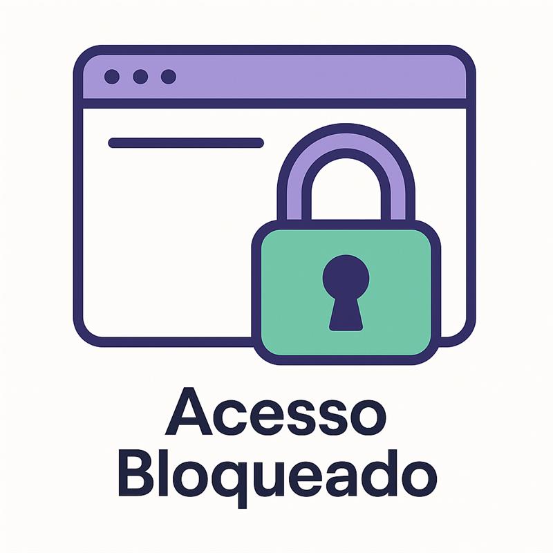 Erro de acesso
